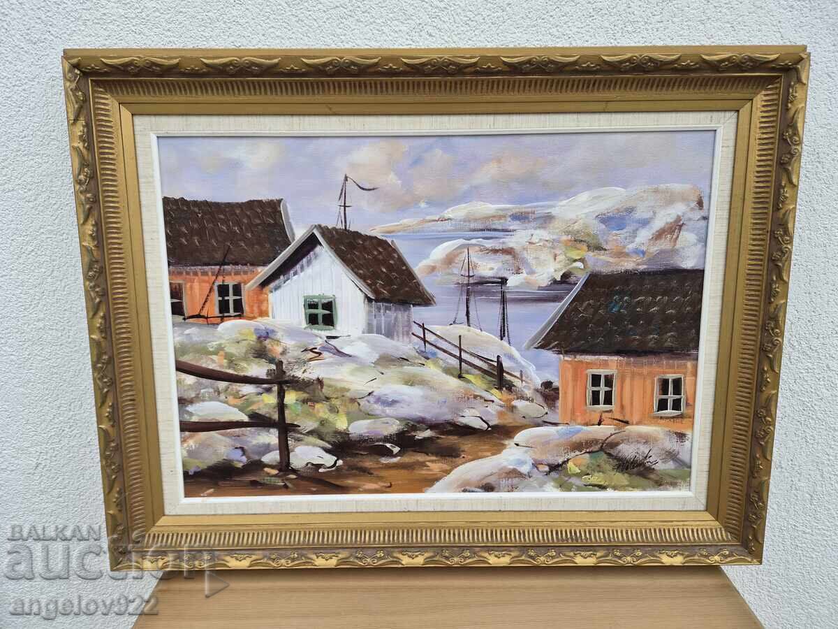 Original oil painting on canvas!!! with price € 0.01 | 0.02 BGN