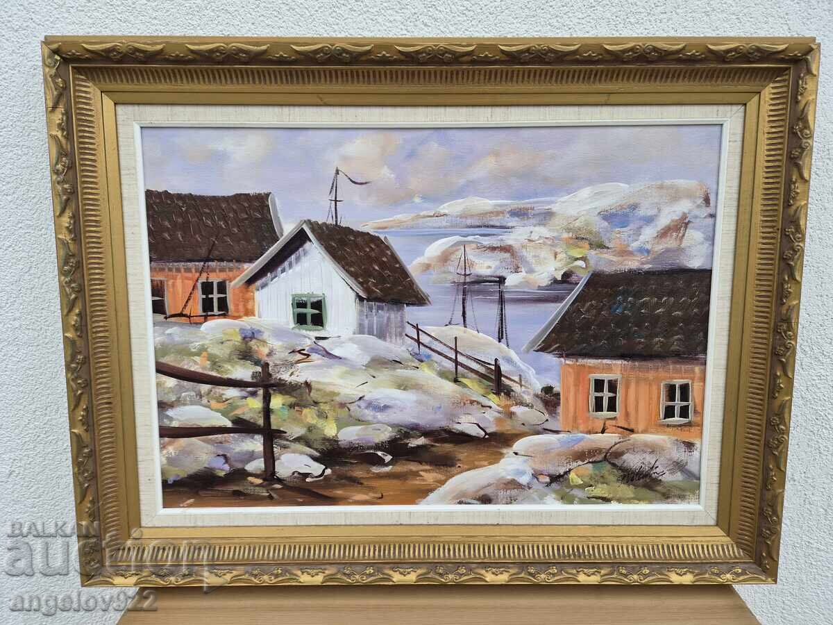 Auction  Original oil painting on canvas!!!