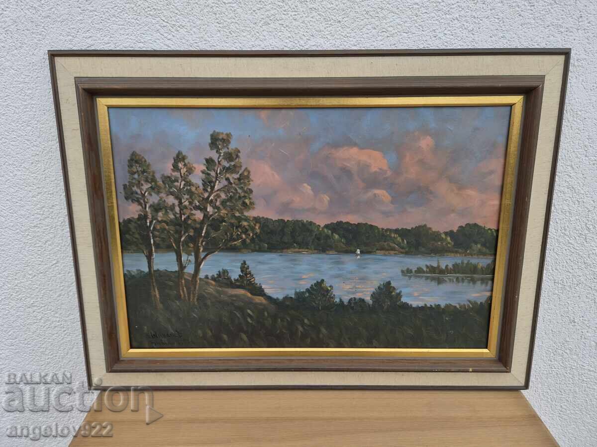 Original oil painting on phaser!!! with price € 2.50 | 4.89 BGN