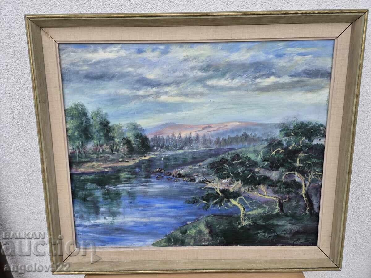 Πρωτότυπη ελαιογραφία σε καμβά!!! με τιμή € 0.01 | 0.02 BGN