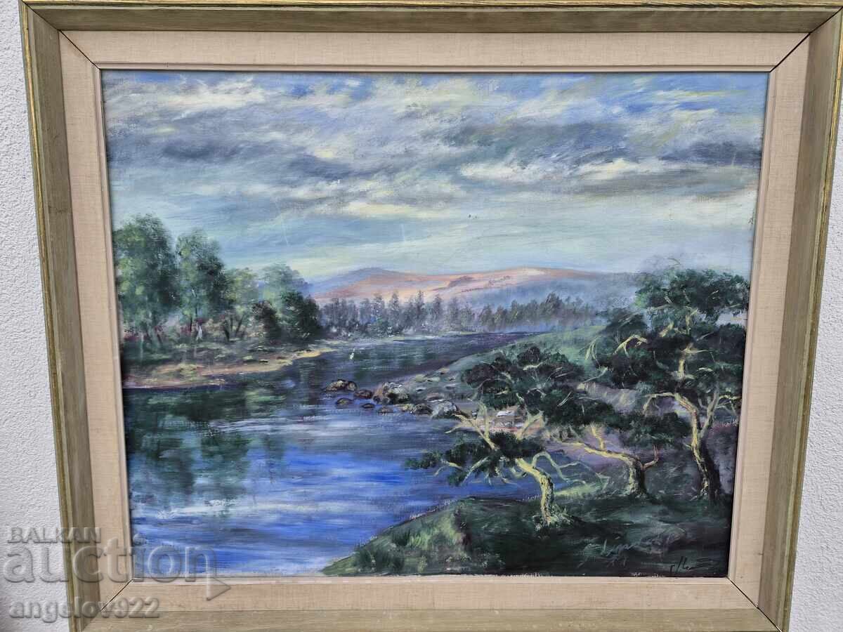 Δημοπρασία Πρωτότυπη ελαιογραφία σε καμβά!!!