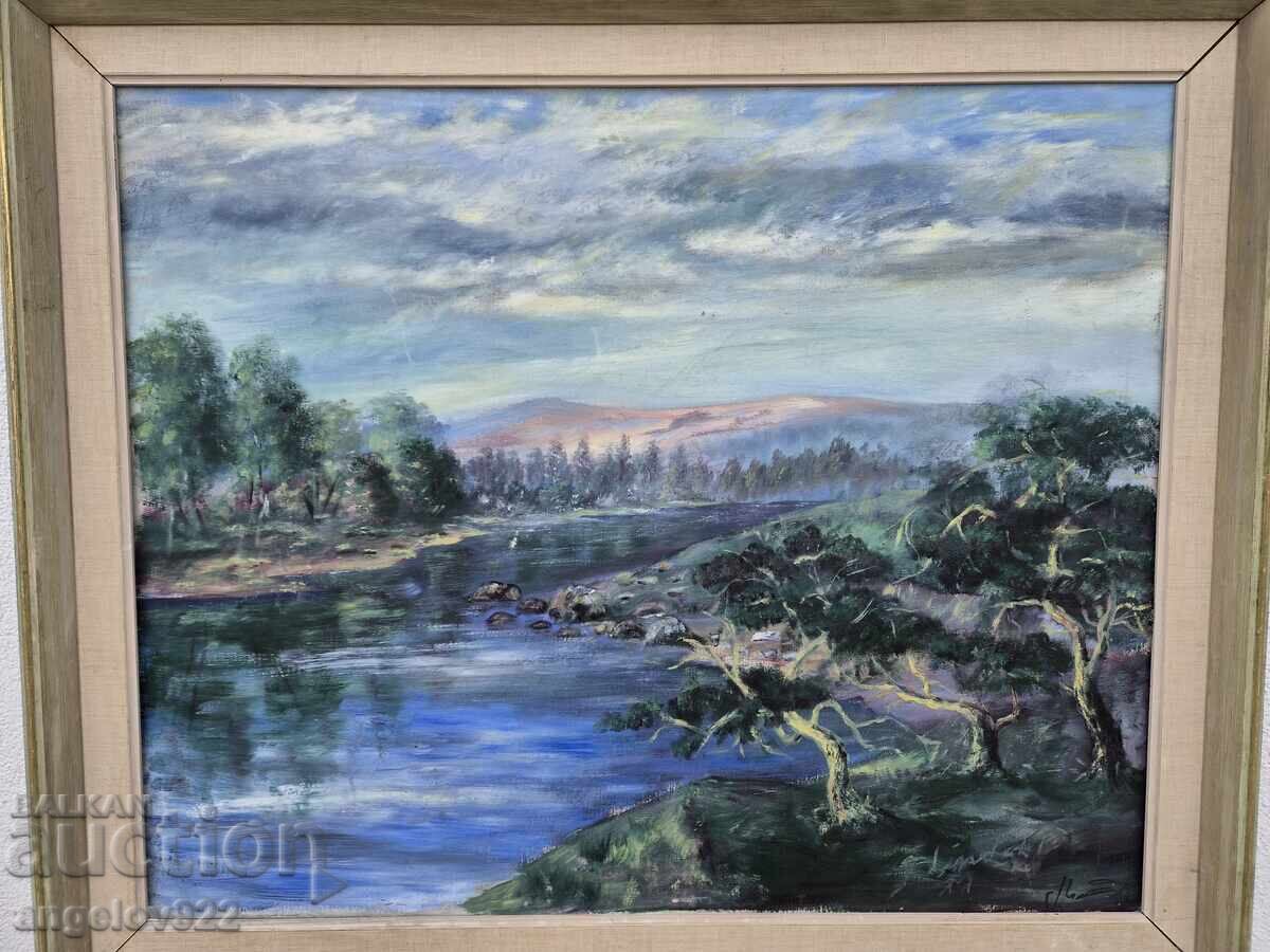 Παράδοση Πρωτότυπη ελαιογραφία σε καμβά!!!