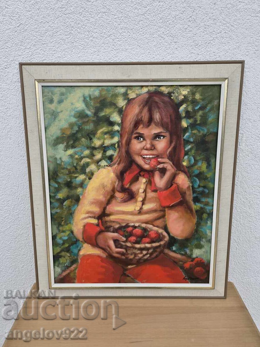 Original oil painting on canvas!!! with price € 0.01 | 0.02 BGN