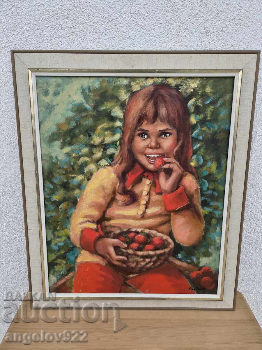 Auction  Original oil painting on canvas!!!