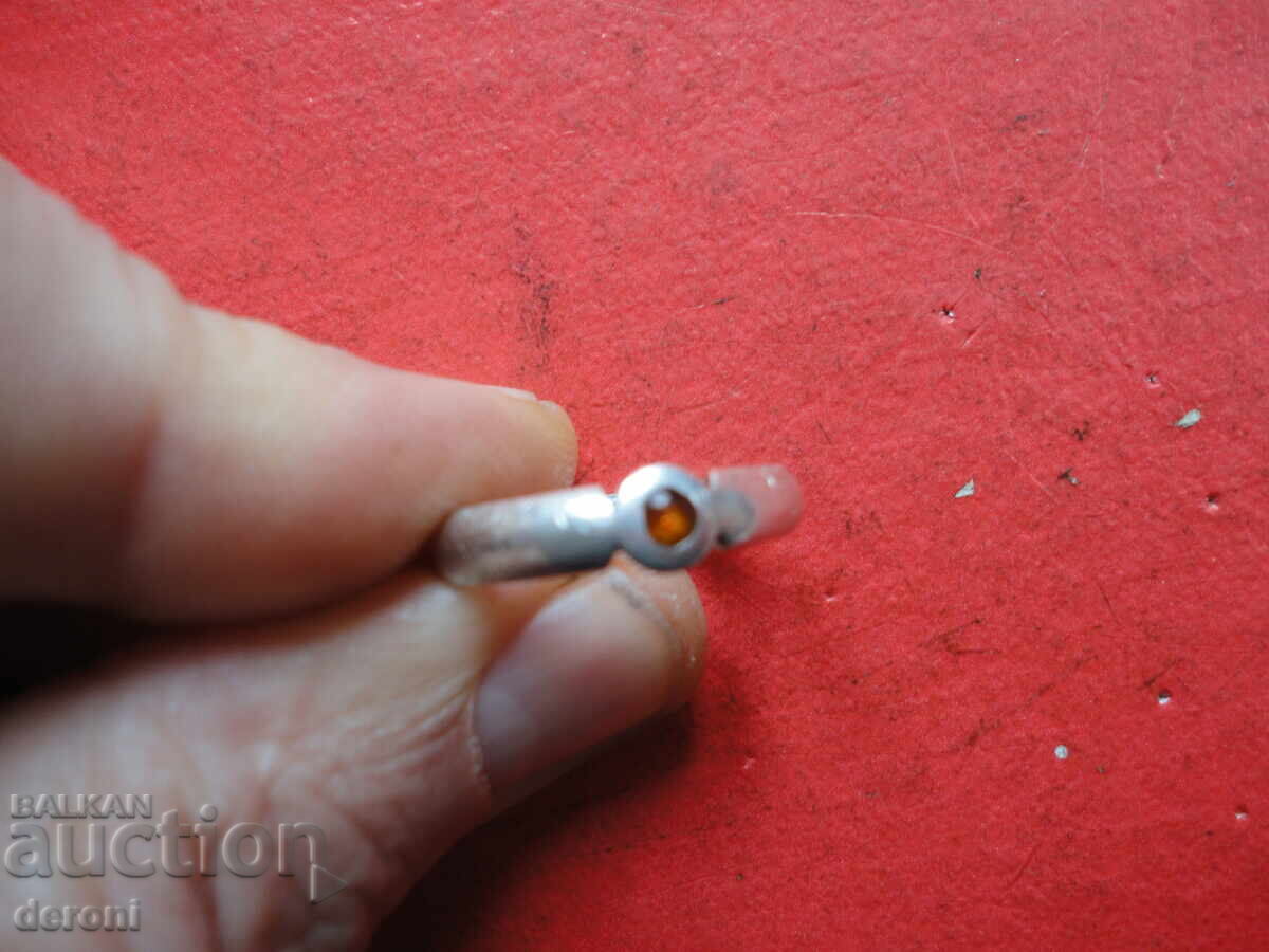 Невероятен Сребърен пръстен с камък 25 - 5