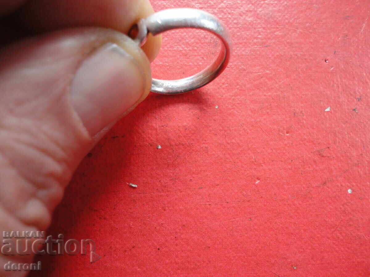 Невероятен Сребърен пръстен с камък 25 - 6