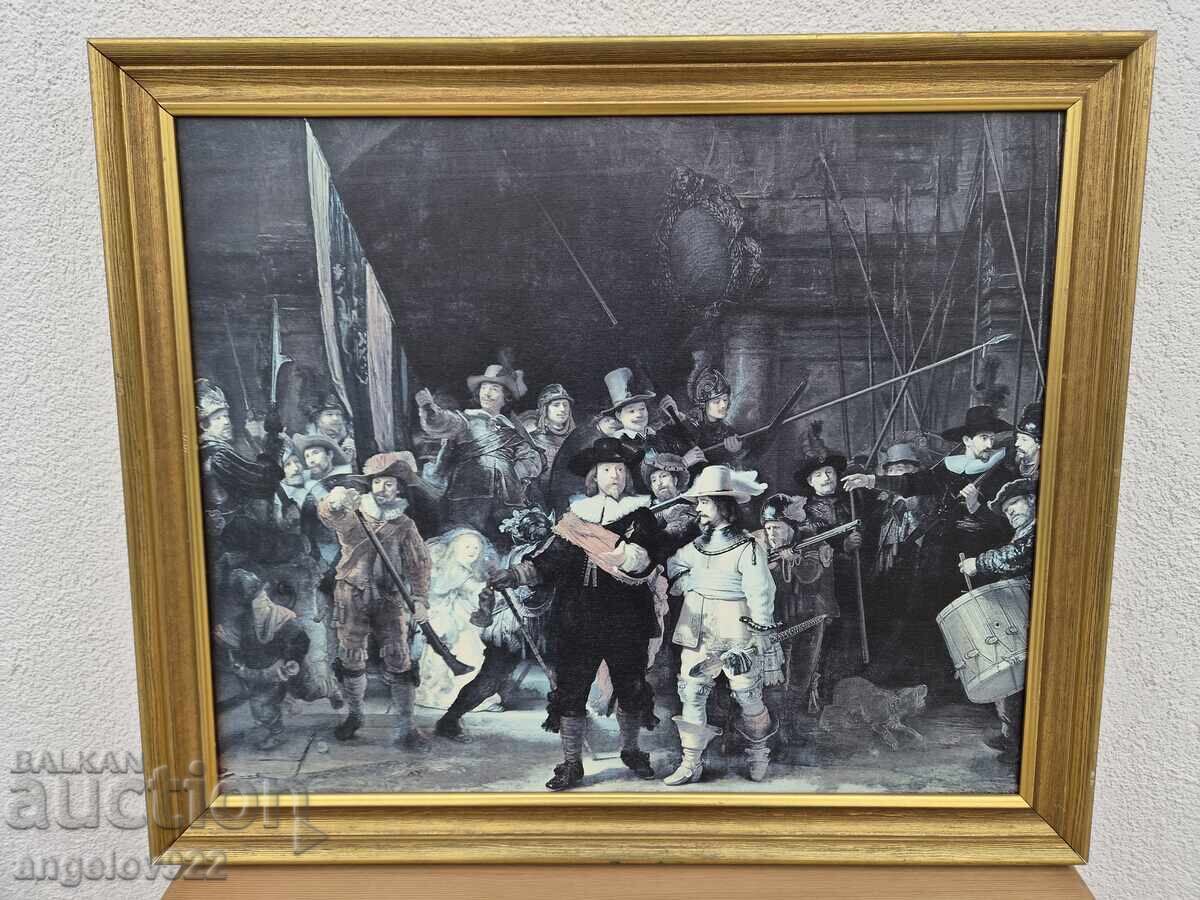 Παράδοση Αναπαραγωγή Ρέμπραντ "Η Νυχτερινή Περίπολος"