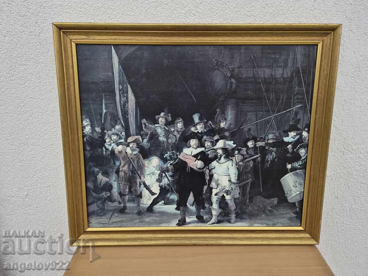 Αναπαραγωγή Ρέμπραντ "Η Νυχτερινή Περίπολος"