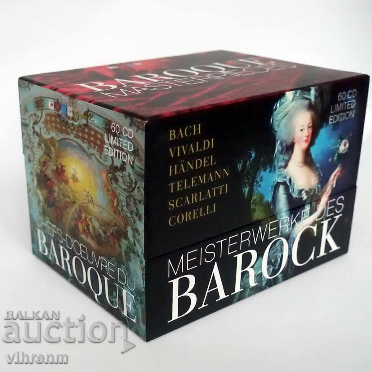 Prodavam kolektsiya Baroque Masterpieces – 60 CD