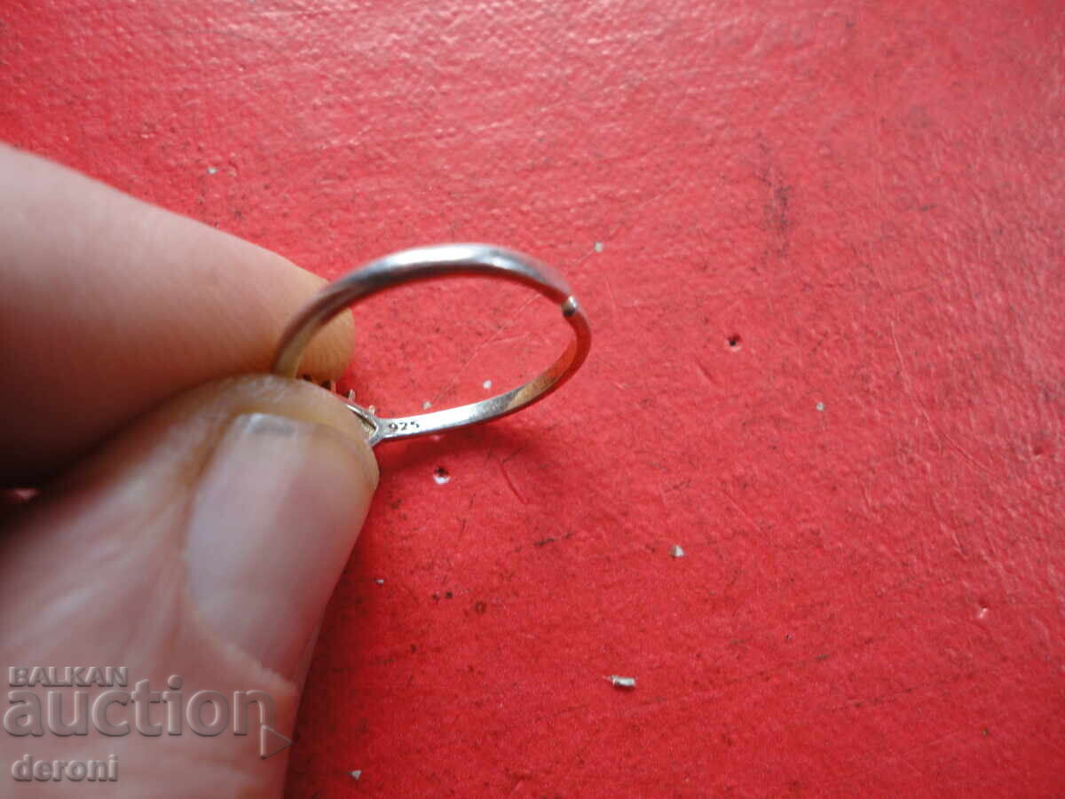 Сребърен пръстен с камък 26 - 6 Сребърен пръстен с камък 26 - 6