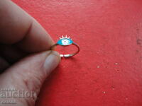 Сребърен пръстен с камък 26