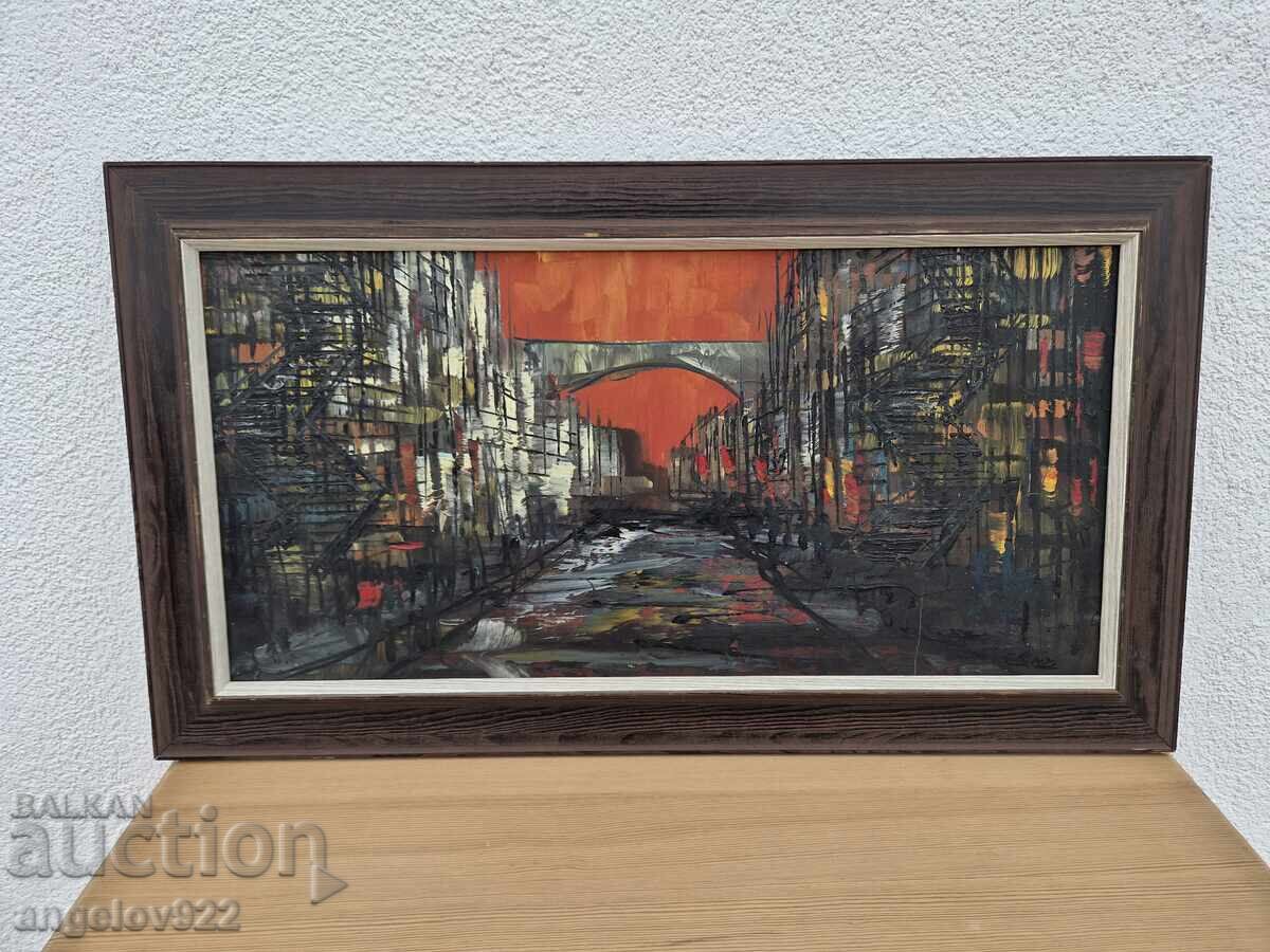 Πρωτότυπη ελαιογραφία σε καμβά!!! με τιμή € 0.01 | 0.02 BGN