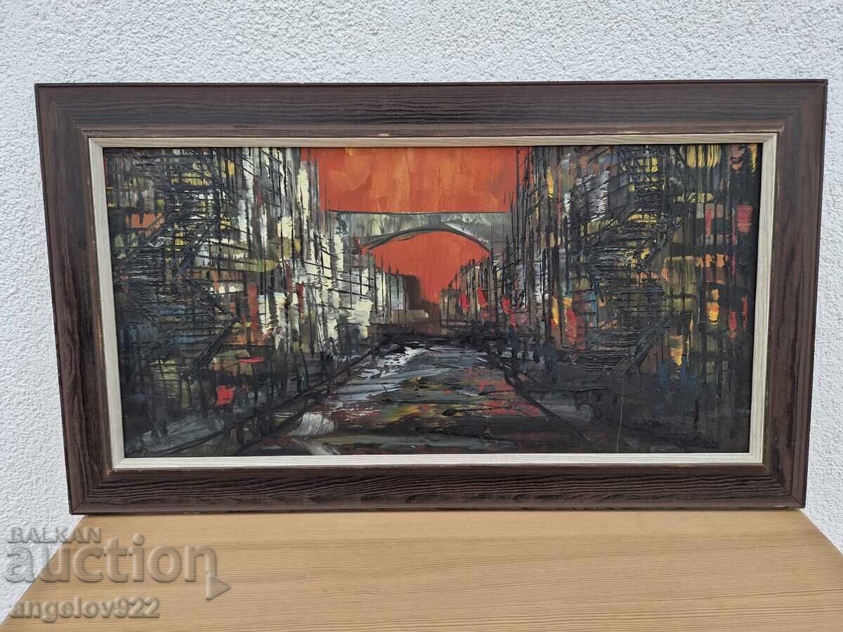 Δημοπρασία Πρωτότυπη ελαιογραφία σε καμβά!!!