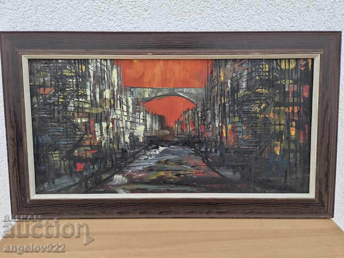 Παράδοση Πρωτότυπη ελαιογραφία σε καμβά!!!