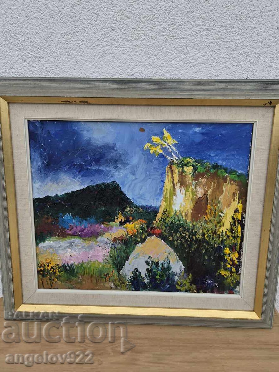 Licitație Pictura in ulei originala pe phaser!!!