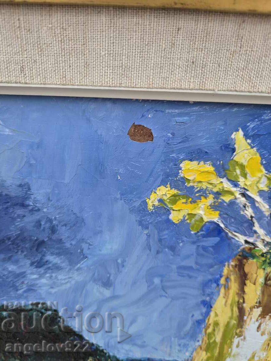 Pictura in ulei originala pe phaser!!! - 6