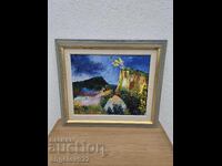 Pictura in ulei originala pe phaser!!!