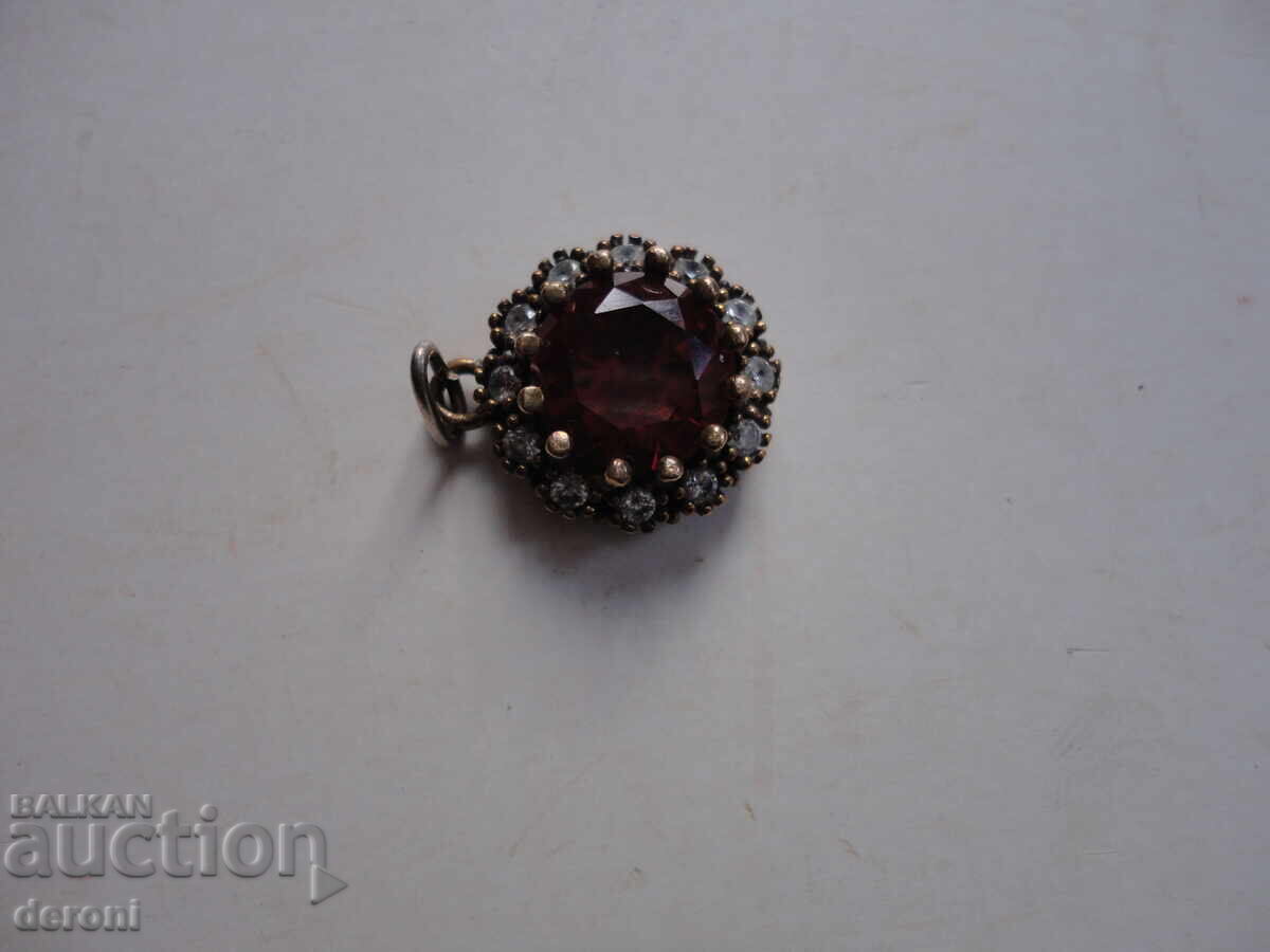 Colier pandantiv incredibil din argint cu piatră - 6 Colier pandantiv incredibil din argint cu piatră - 6