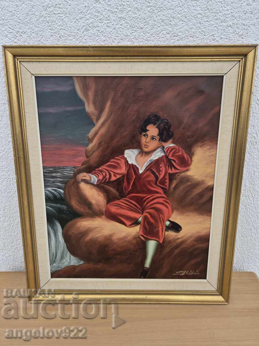 Original oil painting on canvas!!! with price € 0.01 | 0.02 BGN