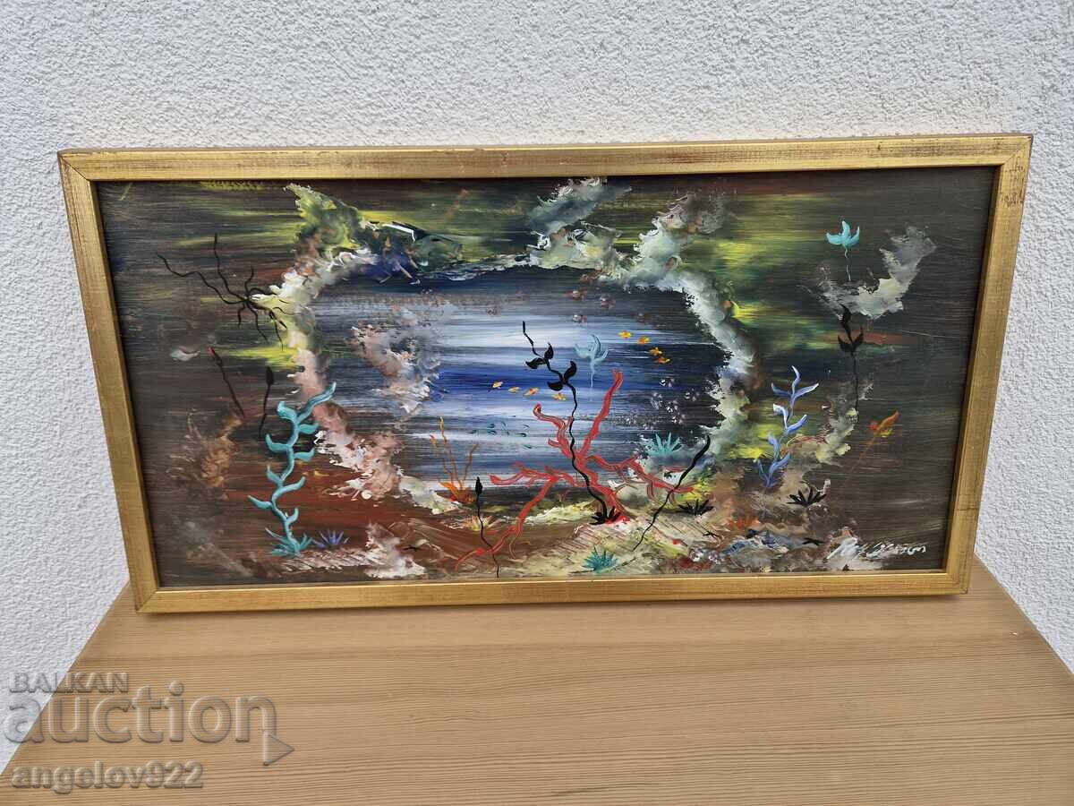 Πρωτότυπη ελαιογραφία στο φέιζερ!!!