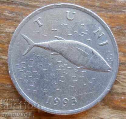 2 kuna 1993 - Croația cu preț € 0.65 | 1.27 BGN