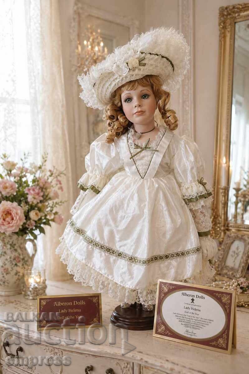 Порцеланова кукла Alberon Lady Helena с цена € 120.00 | 234.70 лв.