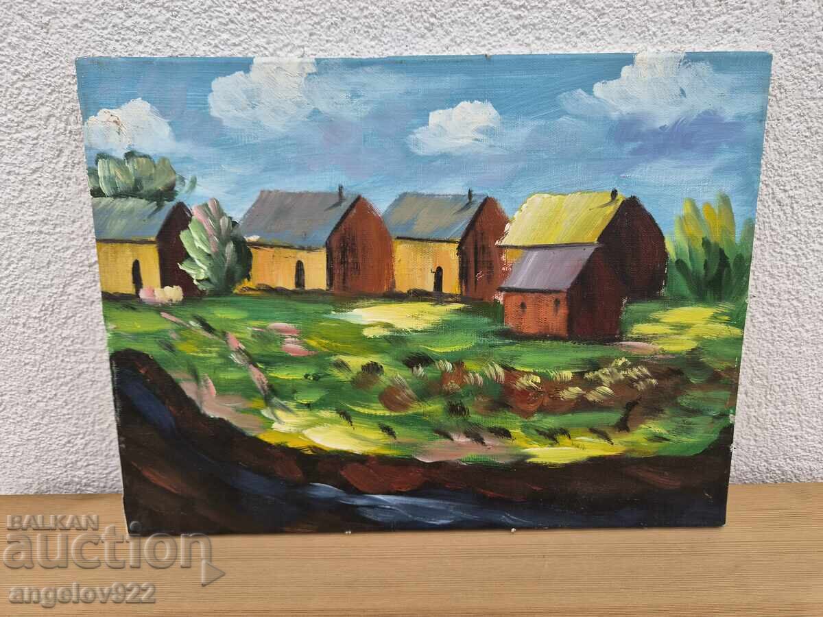 Licitație Pictura in ulei pe panza!!!