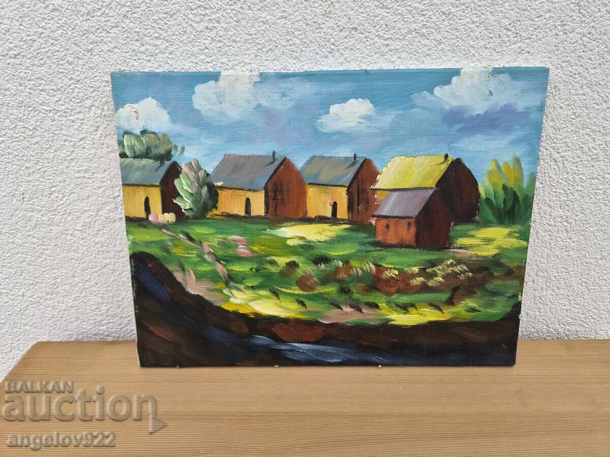 Pictura in ulei pe panza!!!
