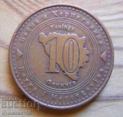 10 pfenning 1998 - Bosnia și Herțegovina