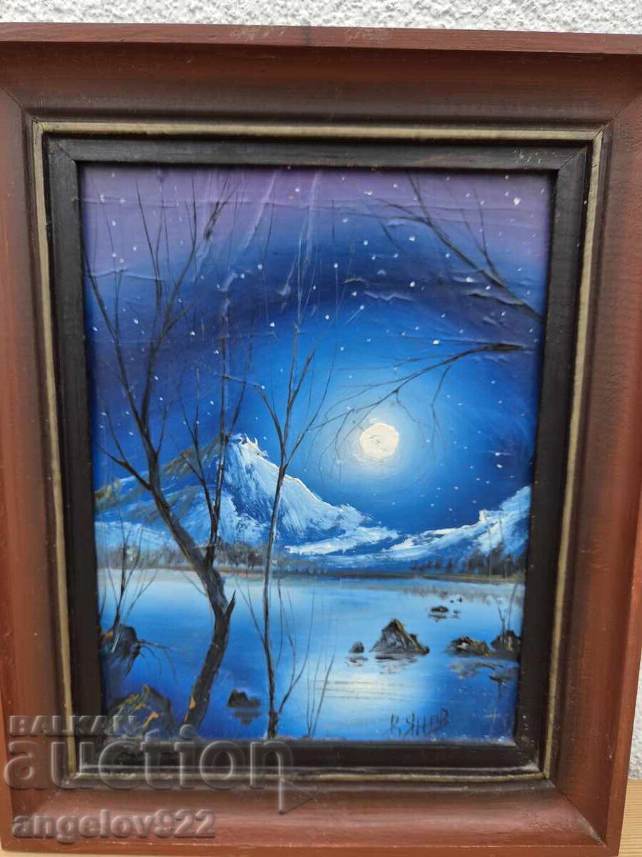 Livrarea Pictură originală în ulei pe pânză de Valentin Ianev