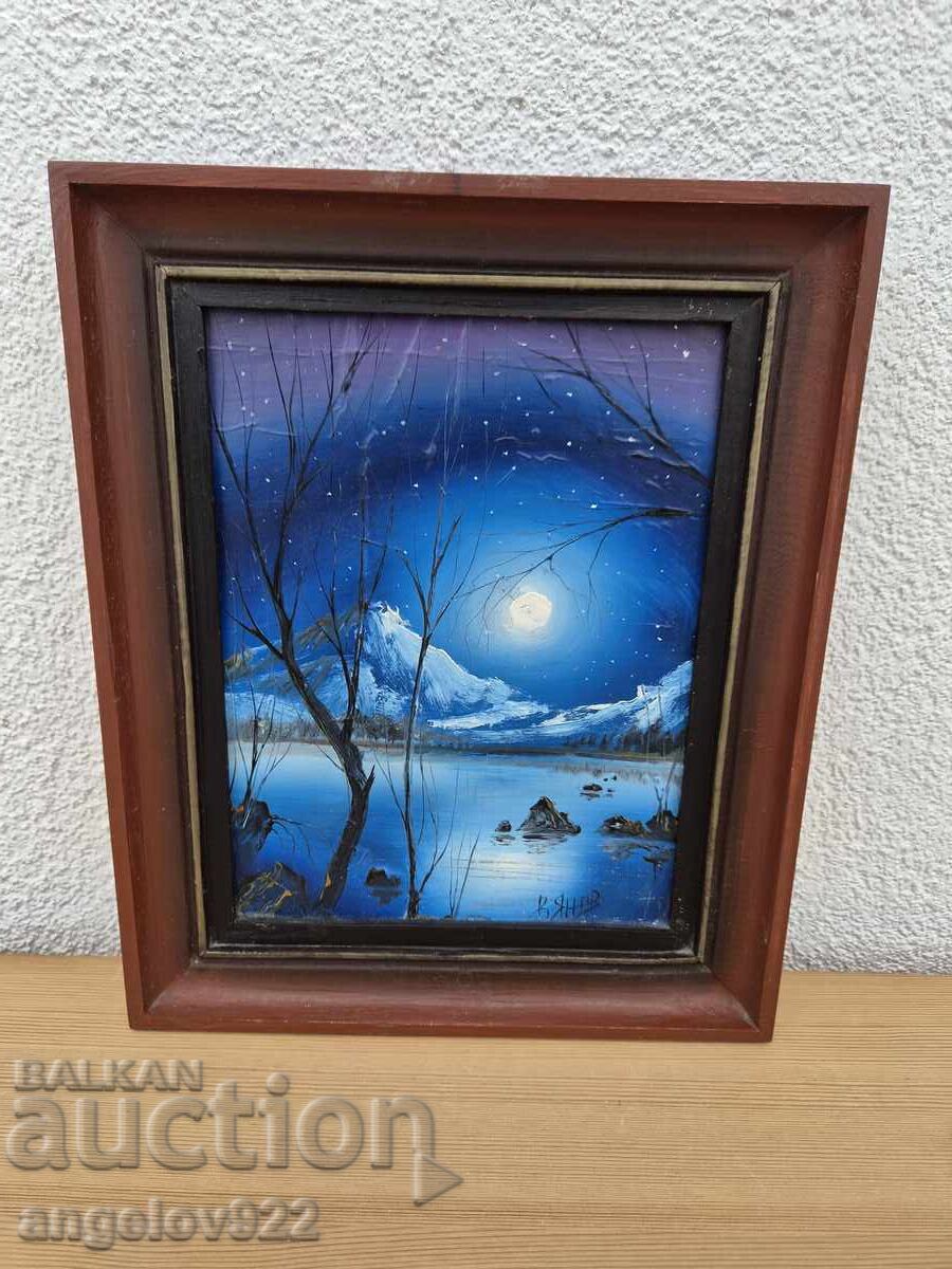 Pictură originală în ulei pe pânză de Valentin Ianev