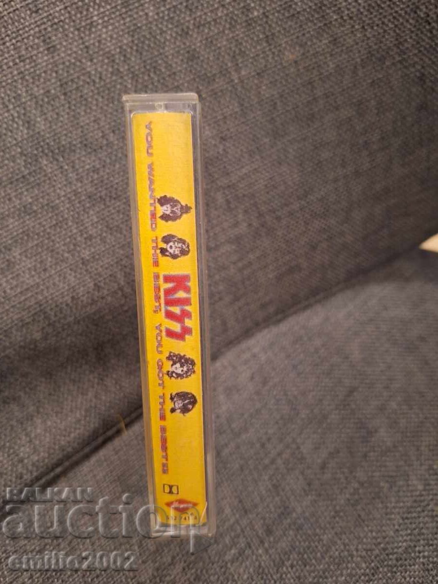 Audio cassette - Kiss with price € 1.49 | 2.91 BGN