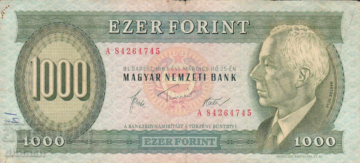 dioman - UNGARIA - 1000 FORINTI - 1983 cu preț € 1.90 | 3.72 BGN dioman - UNGARIA - 1000 FORINTI - 1983 cu preț € 1.90 | 3.72 BGN