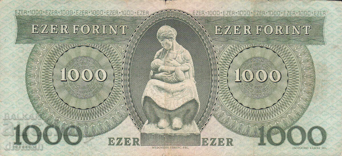 dioman - UNGARIA - 1000 FORINTI - 1983 dioman - UNGARIA - 1000 FORINTI - 1983