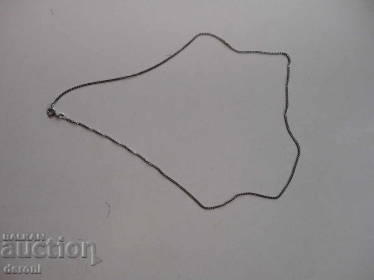 Licitație Colier lanț argintiu grozav 41 Licitație Colier lanț argintiu grozav 41