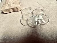 Watch glasses, 330 6 pieces