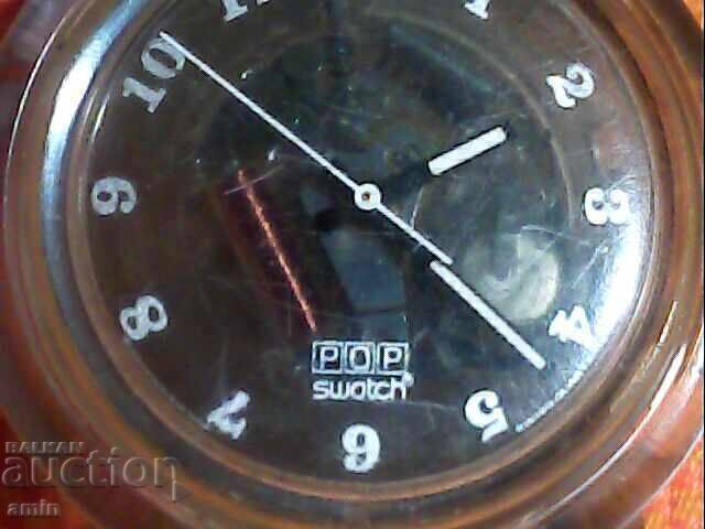 Auction  Old Beautiful 4-hour watch Swatch POP mad USA