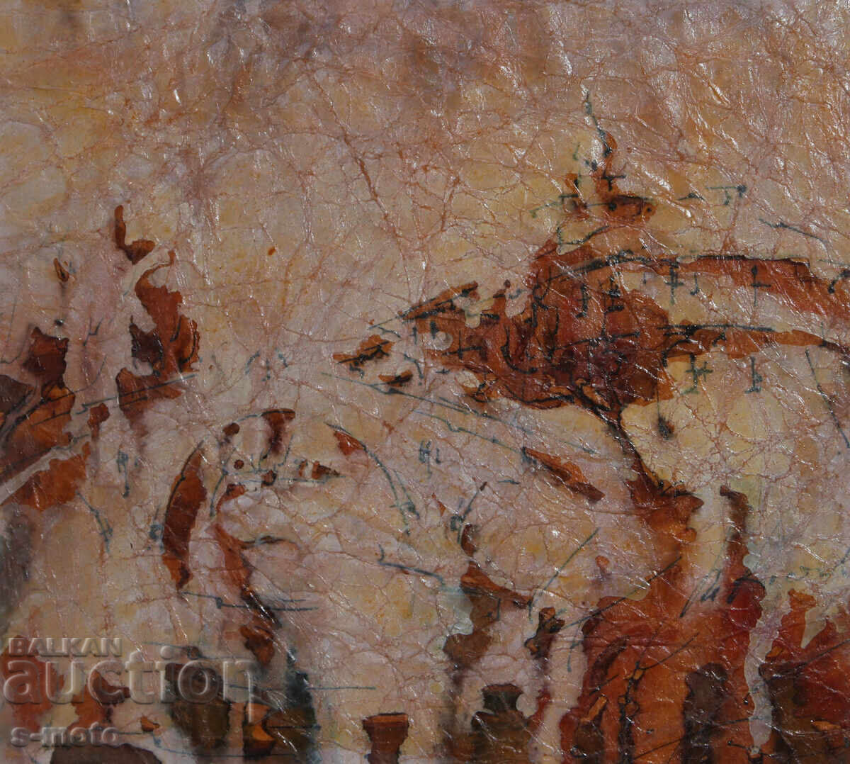 Plamen Kostov Kartina akvarel gradski peĭzazh με τιμή € 65.00 | 127.13 BGN