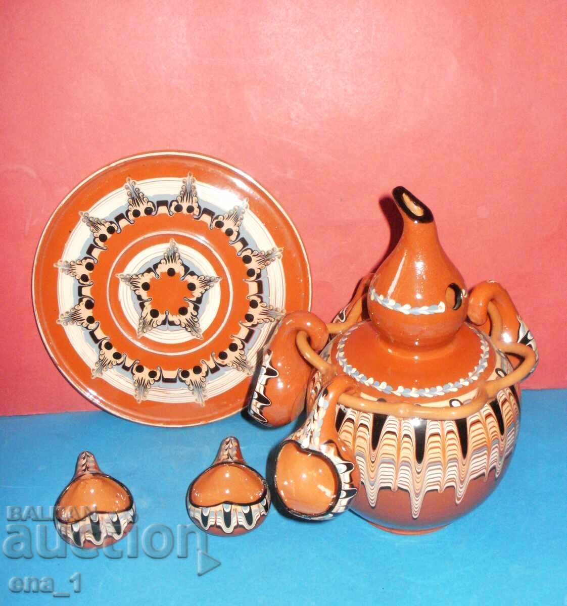 Δημοπρασία Αχρησιμοποίητο βουλγαρικό κεραμικό σερβίτσιο σε στυλ Τροίας