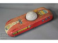 Παλιό Ουγγρικό μεταλλικό παιχνίδι μοντέλο σεληνοχόδου διάστημα