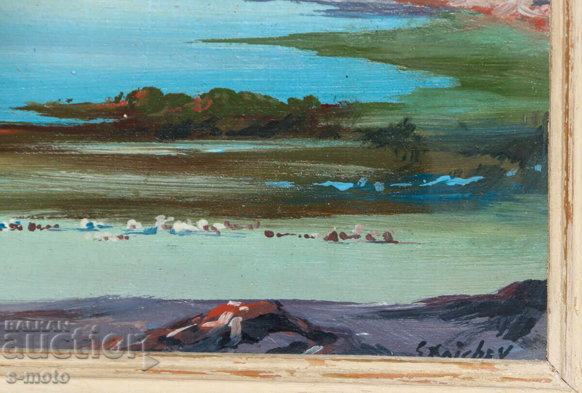 Tablou ulei peisaj montan - 6