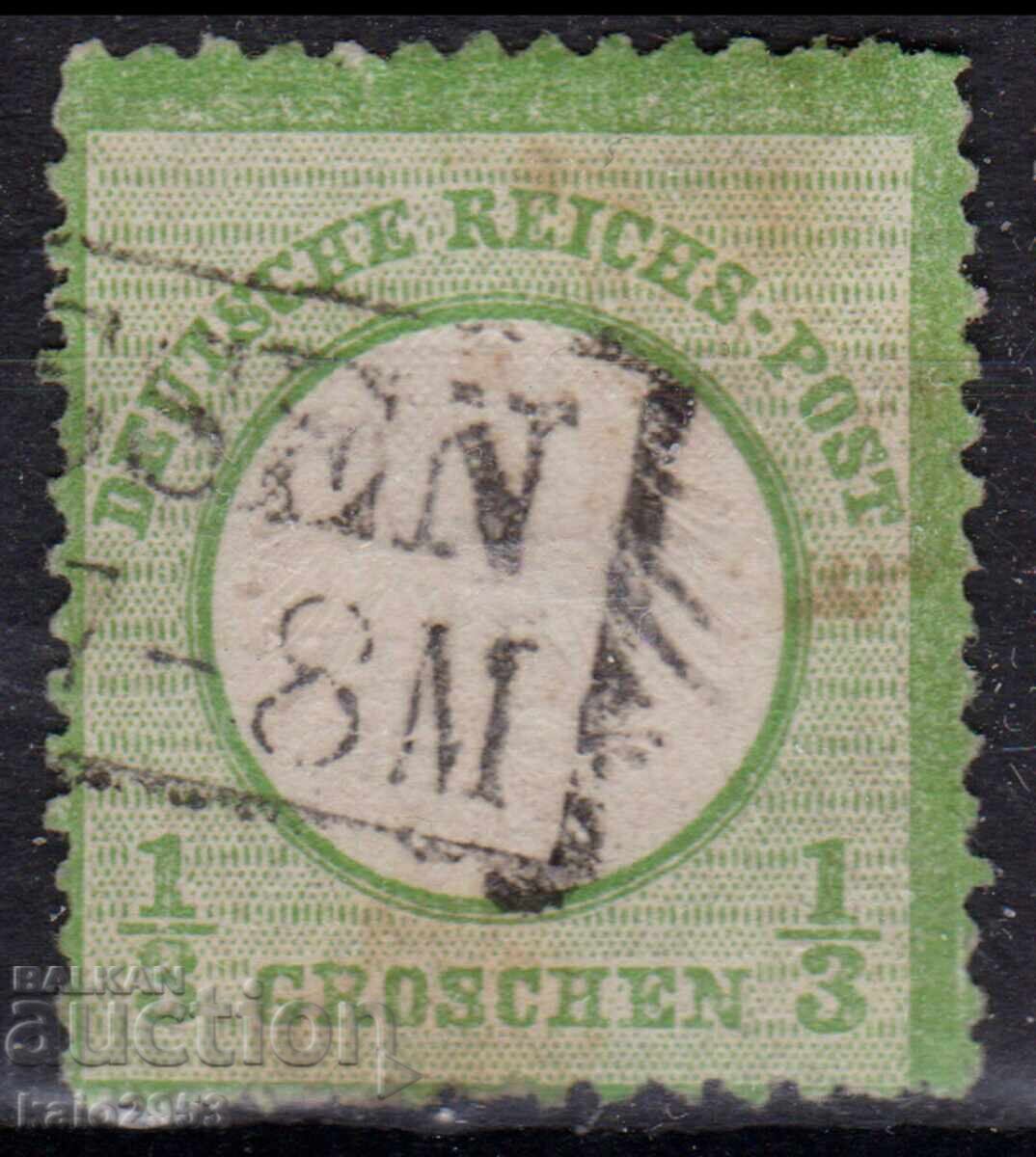 Germania/Reich-1872-Vultur Imperial-scut mic, relief, ștanță