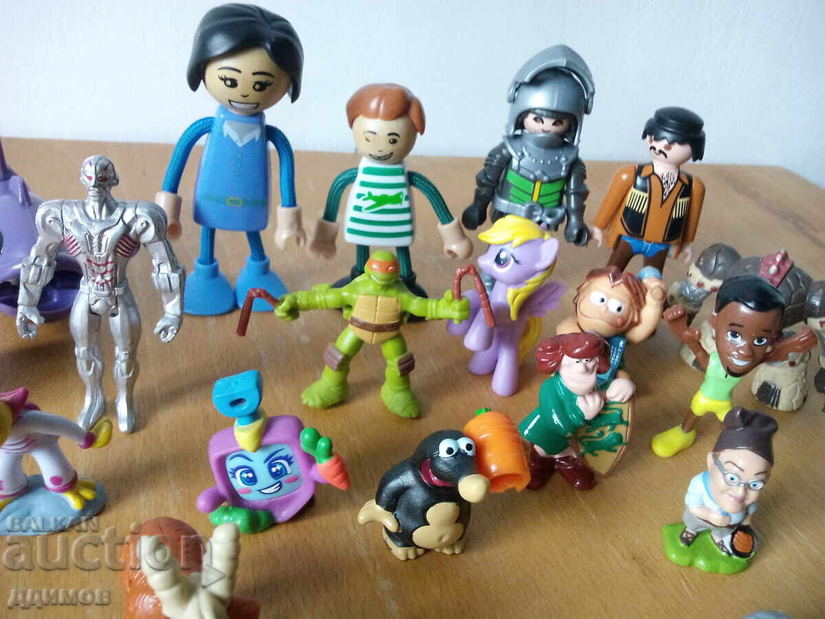 20 броя фигурки от Киндер сюрприз и други - 7