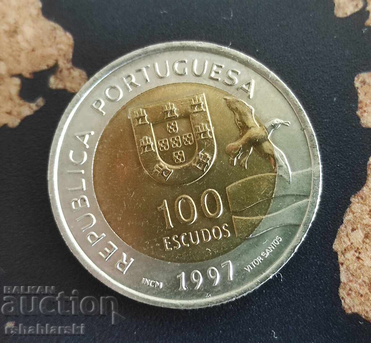 Νόμισμα Πορτογαλίας (Αναμνηστικό) 100 εσκούδο, 1997