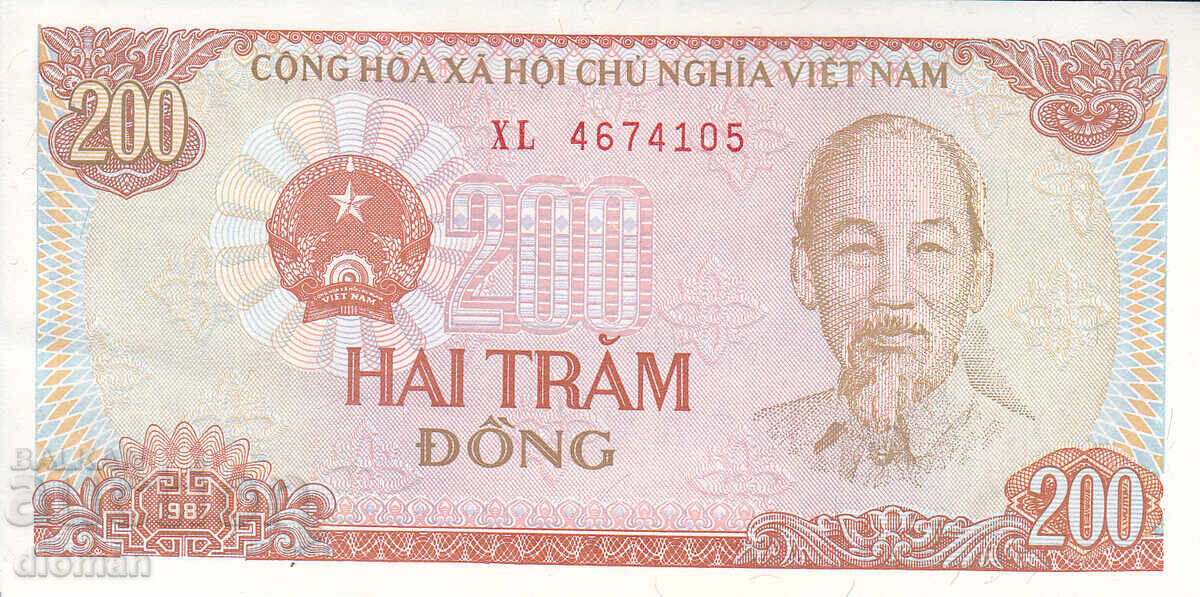 dioman - VIETNAM - 200 DONG - 1987g