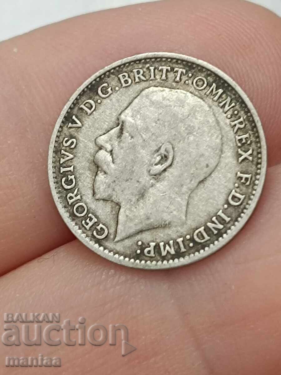 3 pence 1922 Argint! - 6 3 pence 1922 Argint! - 6