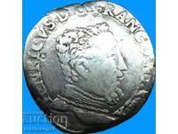 France Teston Henri II Toulouse 9,34g argint - rar!
