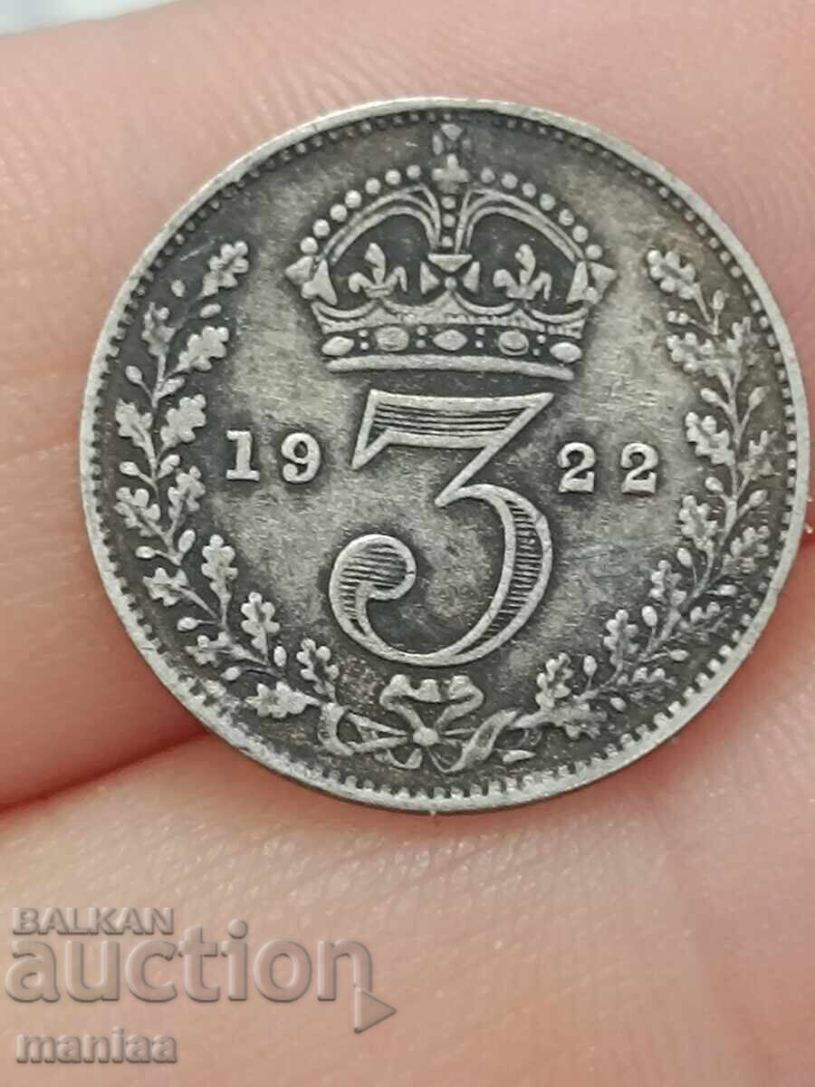 Δημοπρασία 3 πένες 1922 ασημένια!