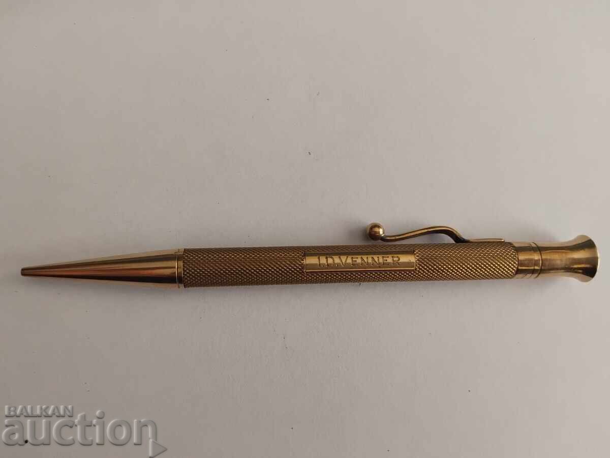 Auction  Gold marking pencil 375 - 9k 1930, 27.8 grams