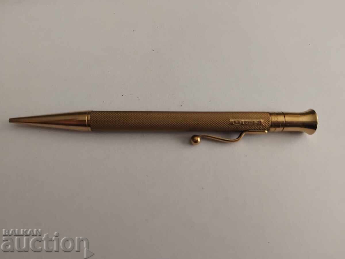 Delivery of Gold marking pencil 375 - 9k 1930, 27.8 grams